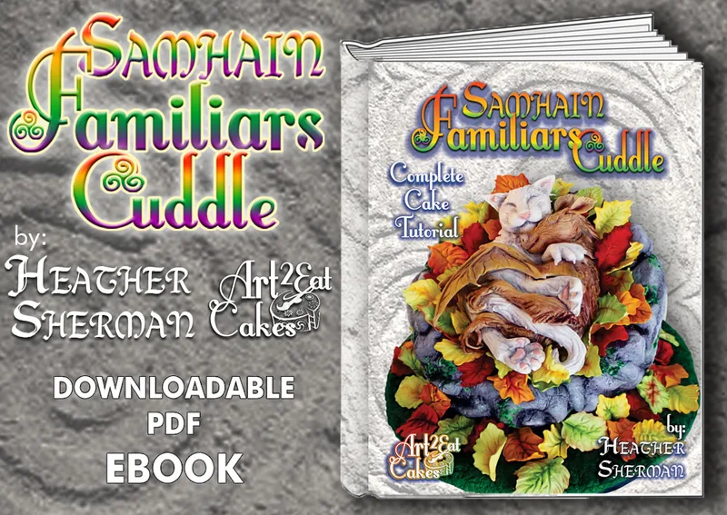 Samhain Familiars Cuddle Cake Tutorial PDF Ebook